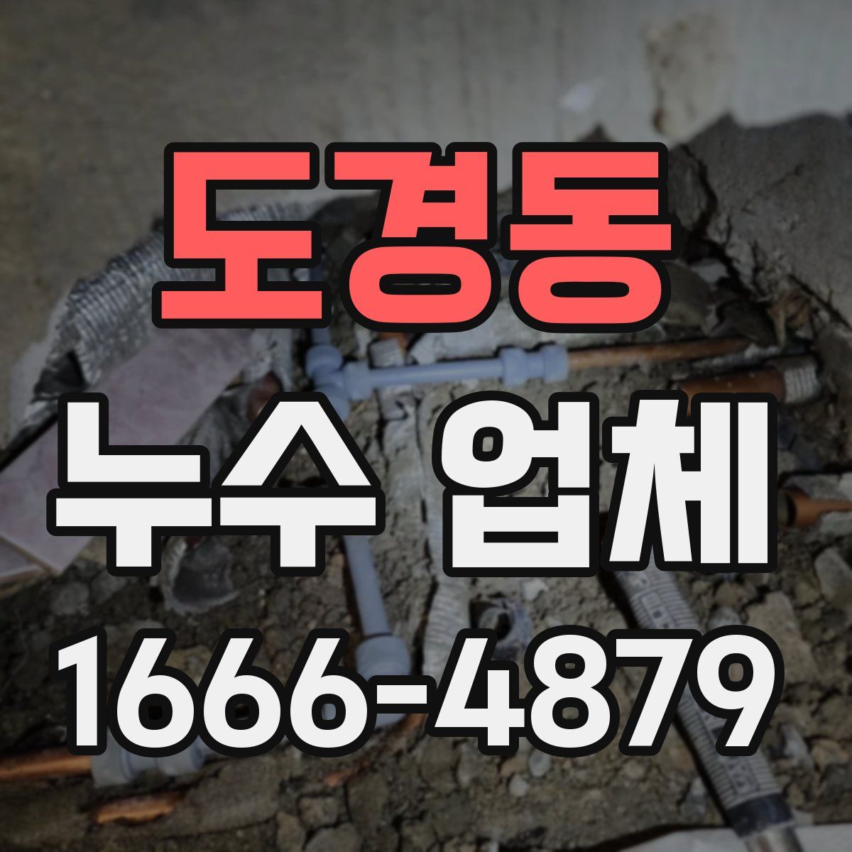 도경동 누수 업체