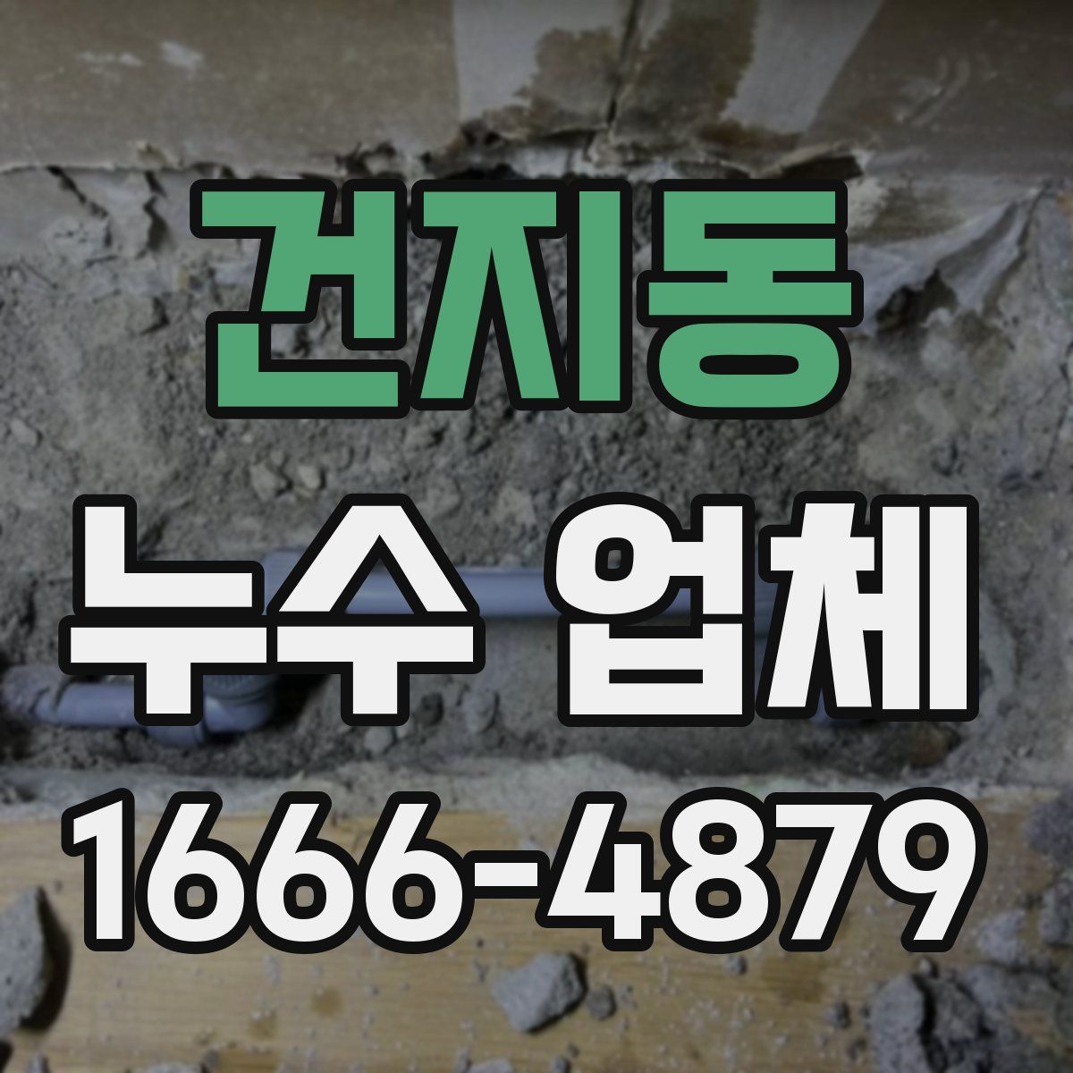 건지동 누수 업체
