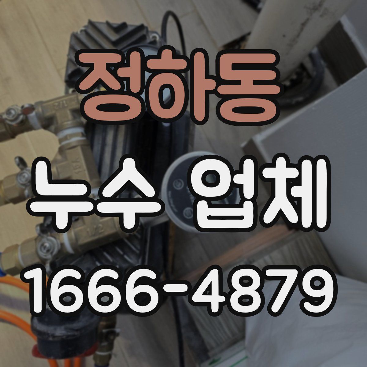 정하동 누수 업체