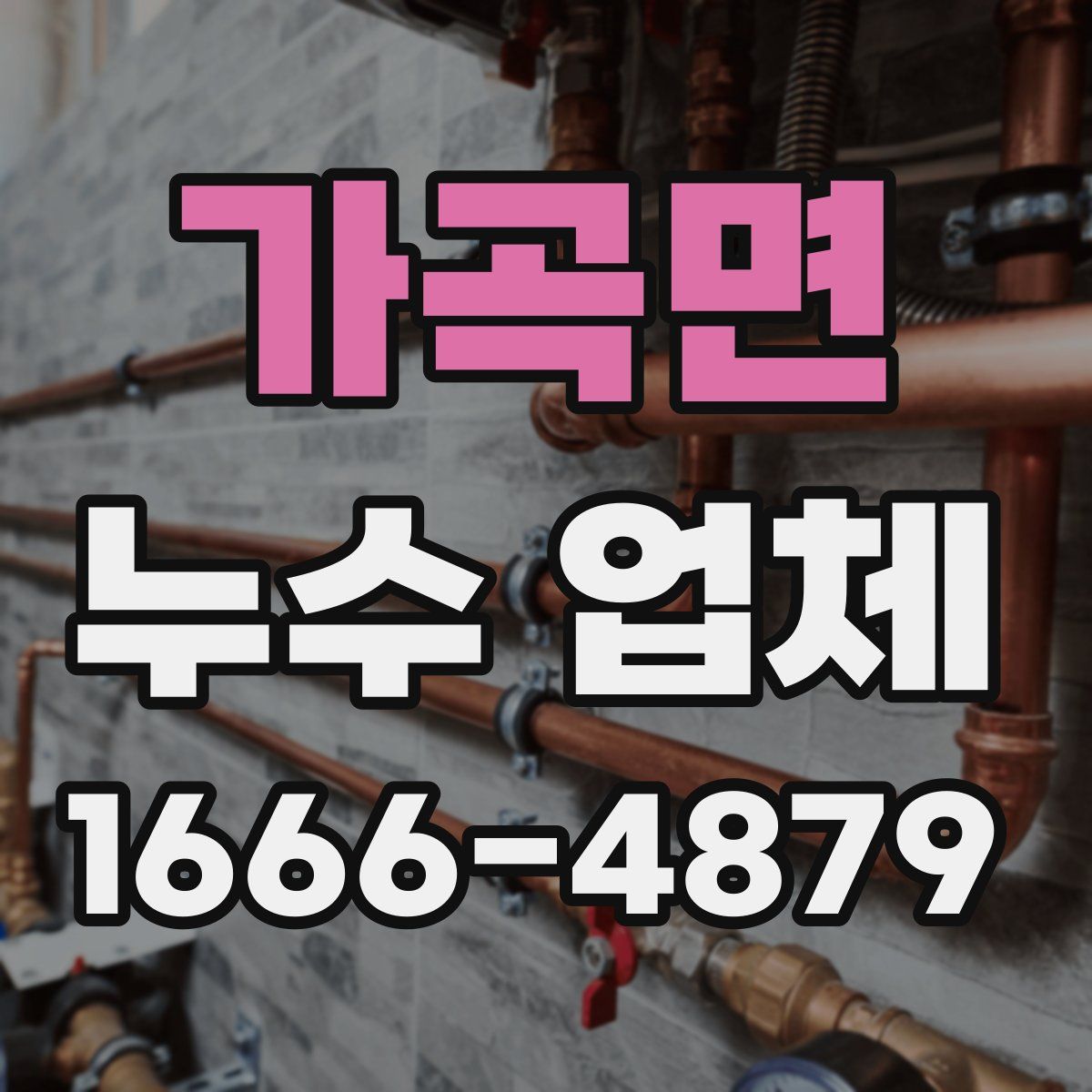 가곡면 누수 업체