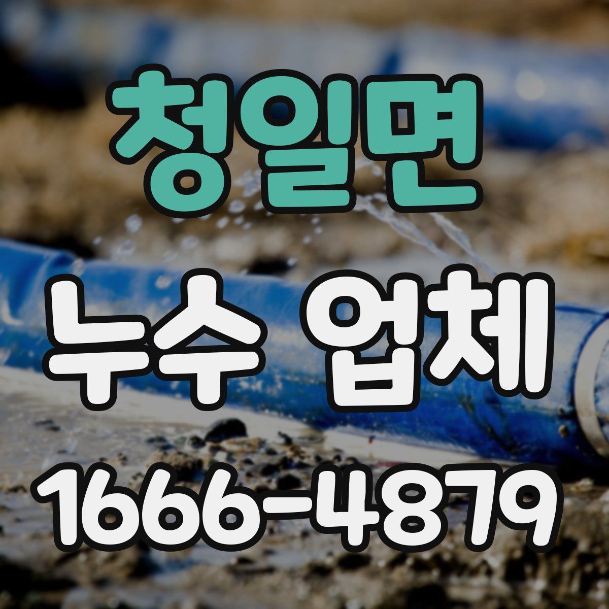청일면 누수 업체