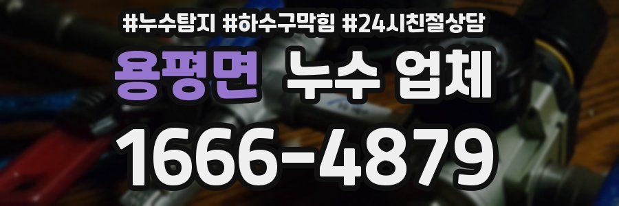 용평면 누수 업체