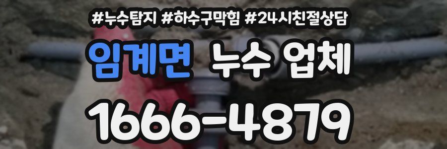 임계면 누수 업체