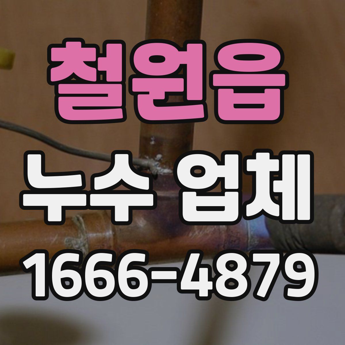 철원읍 누수 업체