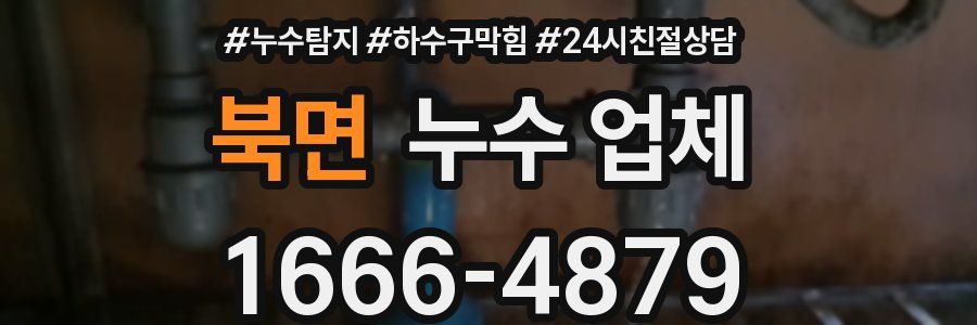 북면 누수 업체