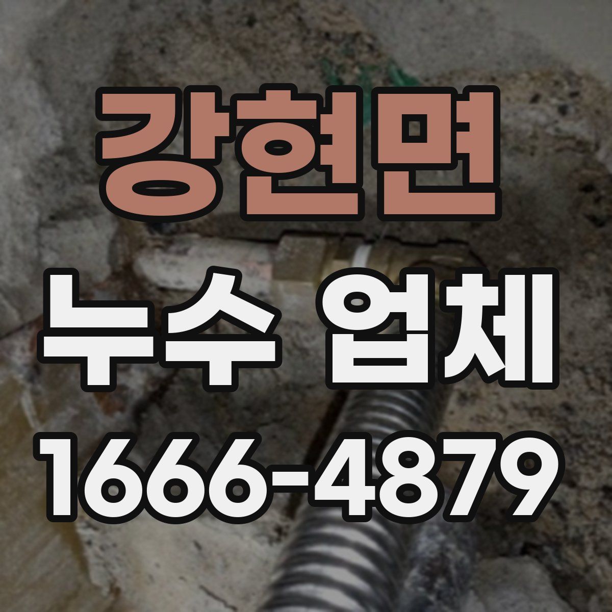 강현면 누수 업체