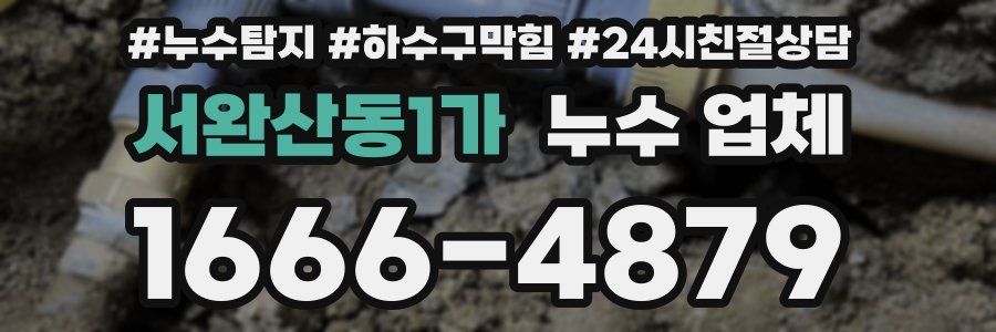 서완산동1가 누수 업체