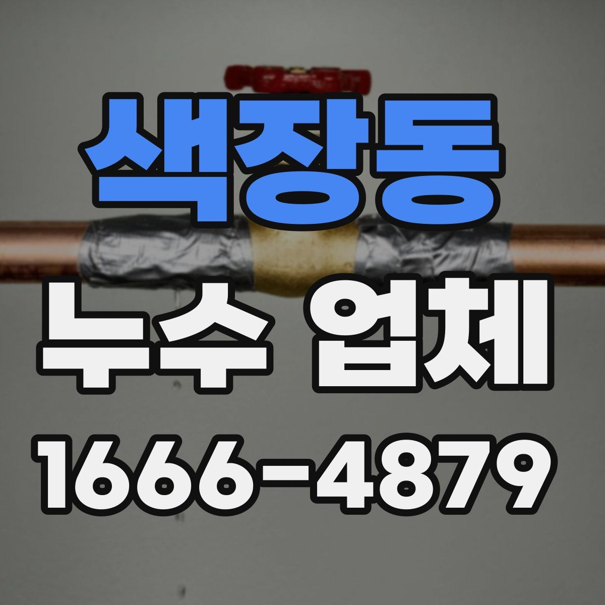 색장동 누수 업체