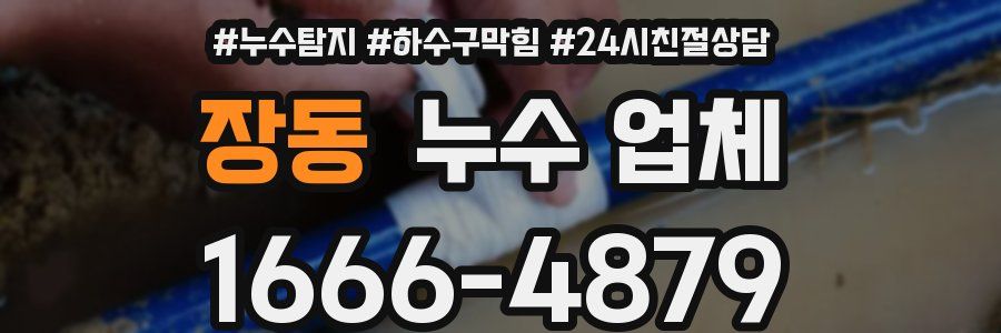 장동 누수 업체