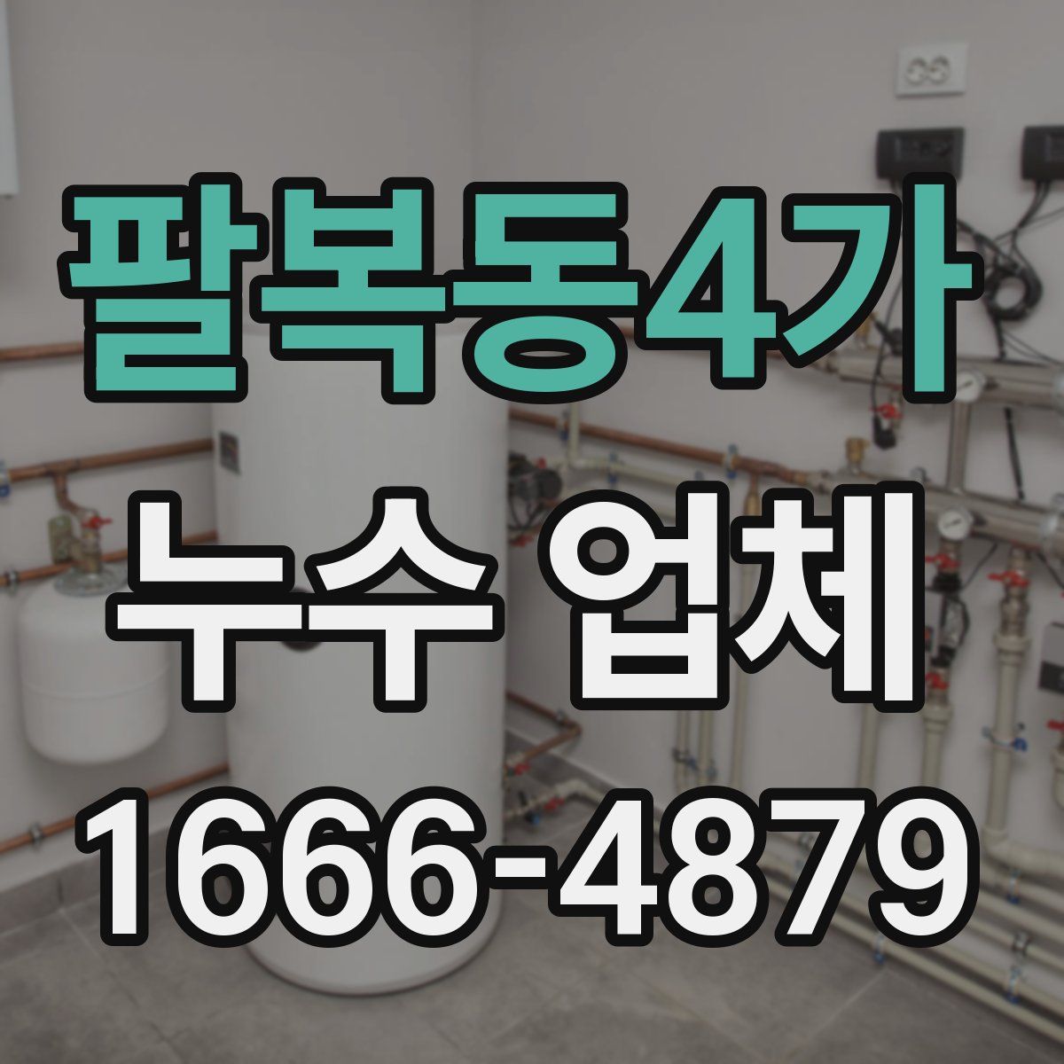 팔복동4가 누수 업체
