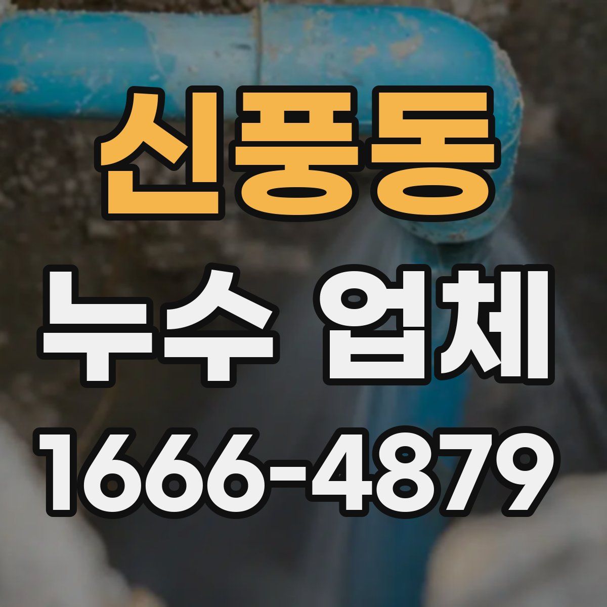 신풍동 누수 업체
