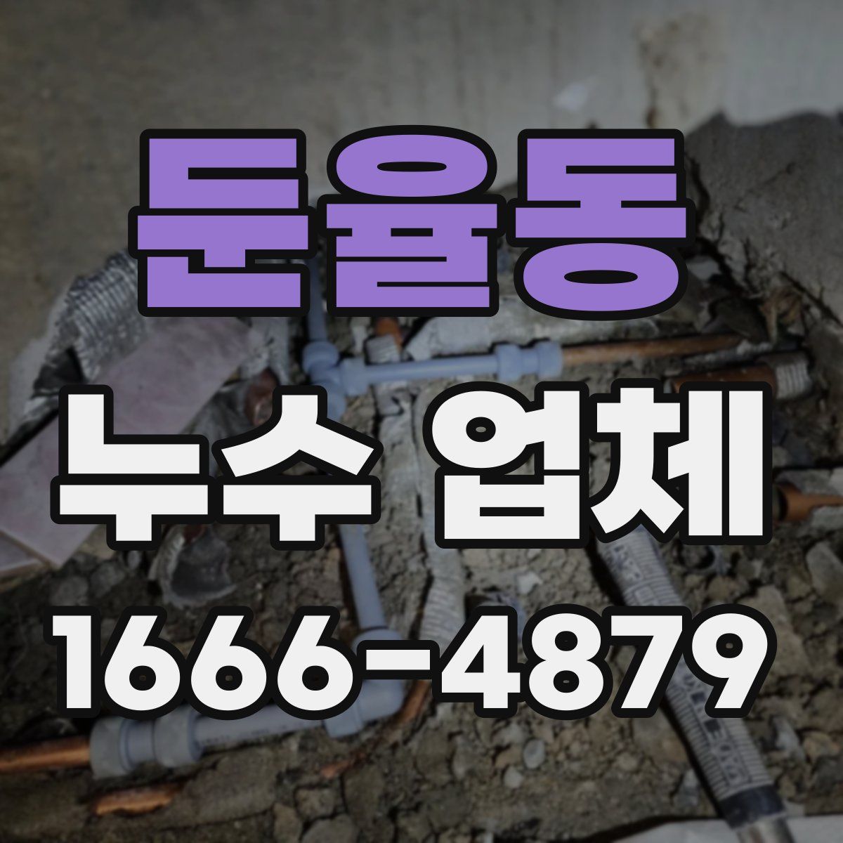 둔율동 누수 업체