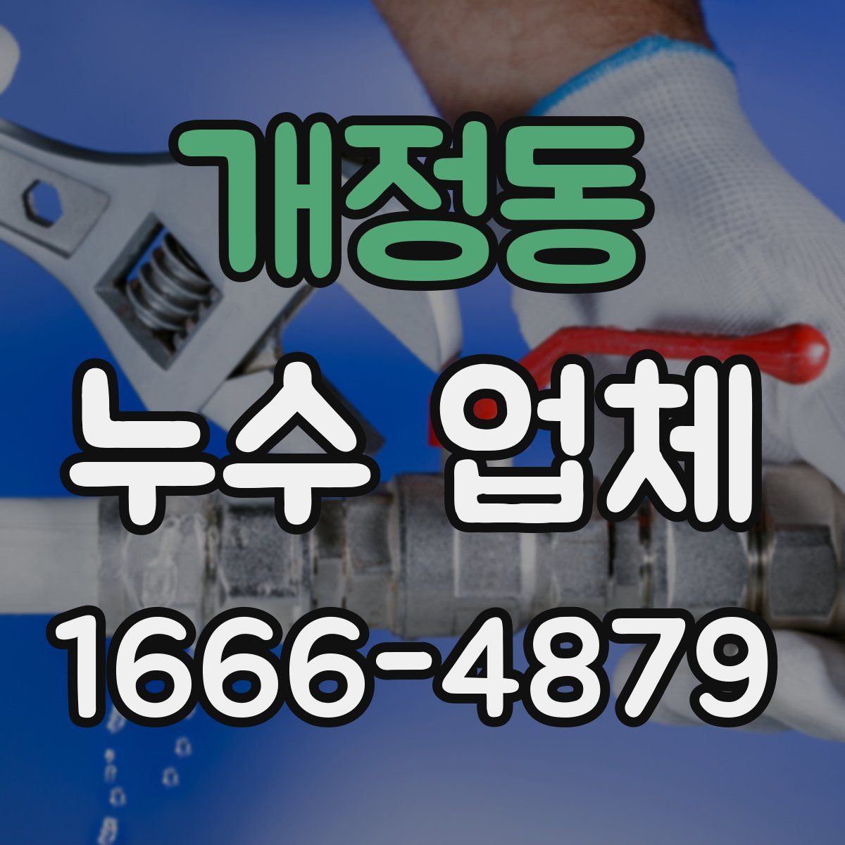 개정동 누수 업체