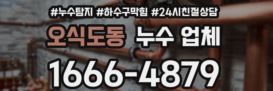 오식도동 누수 업체