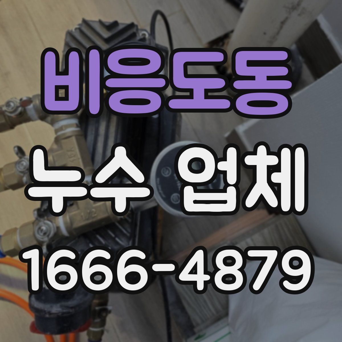 비응도동 누수 업체