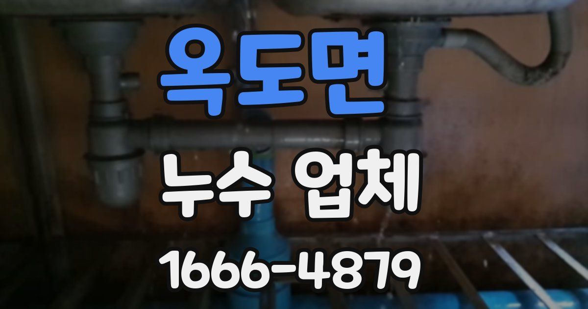 옥도면 누수 업체