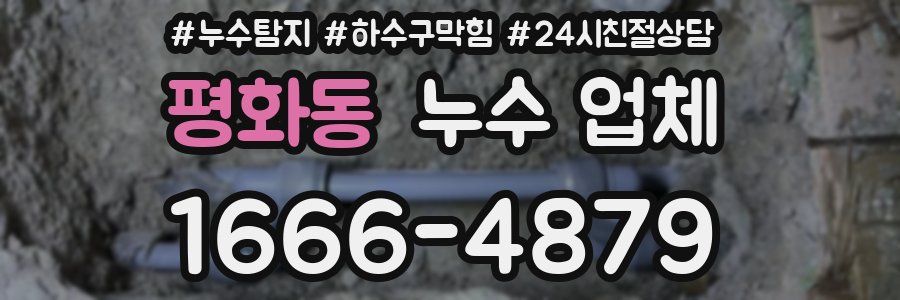 평화동 누수 업체