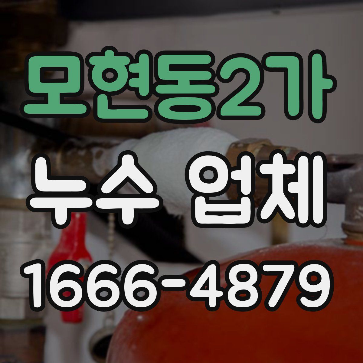 모현동2가 누수 업체