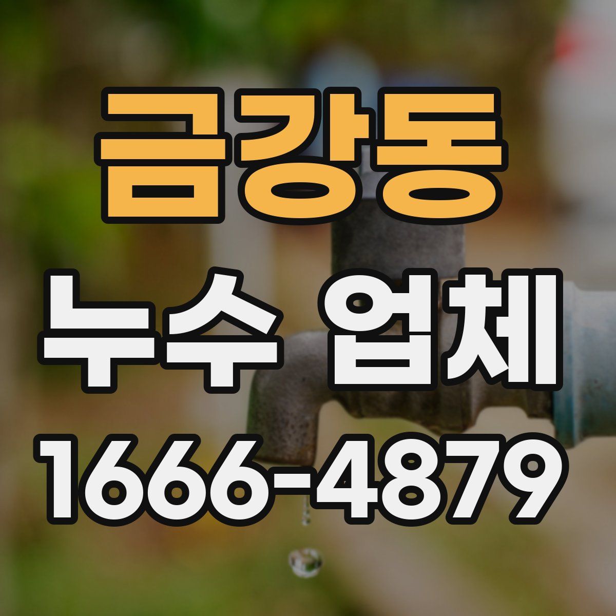 금강동 누수 업체