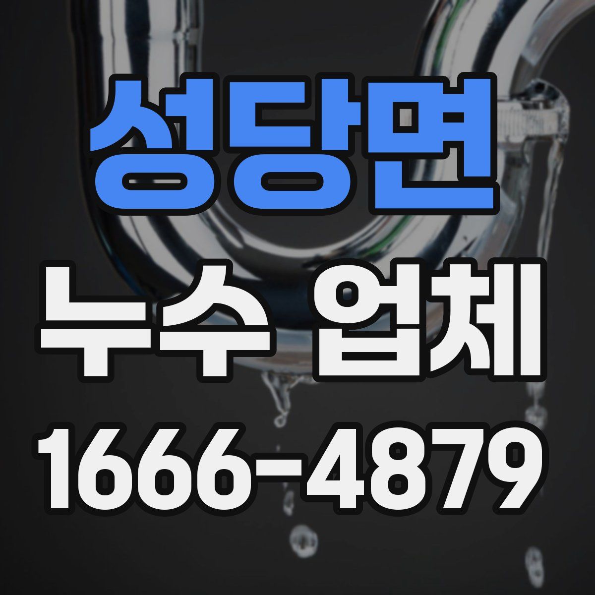 성당면 누수 업체