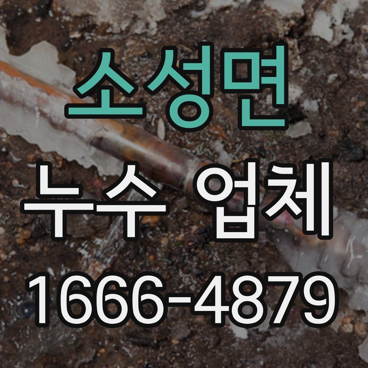 소성면 누수 업체