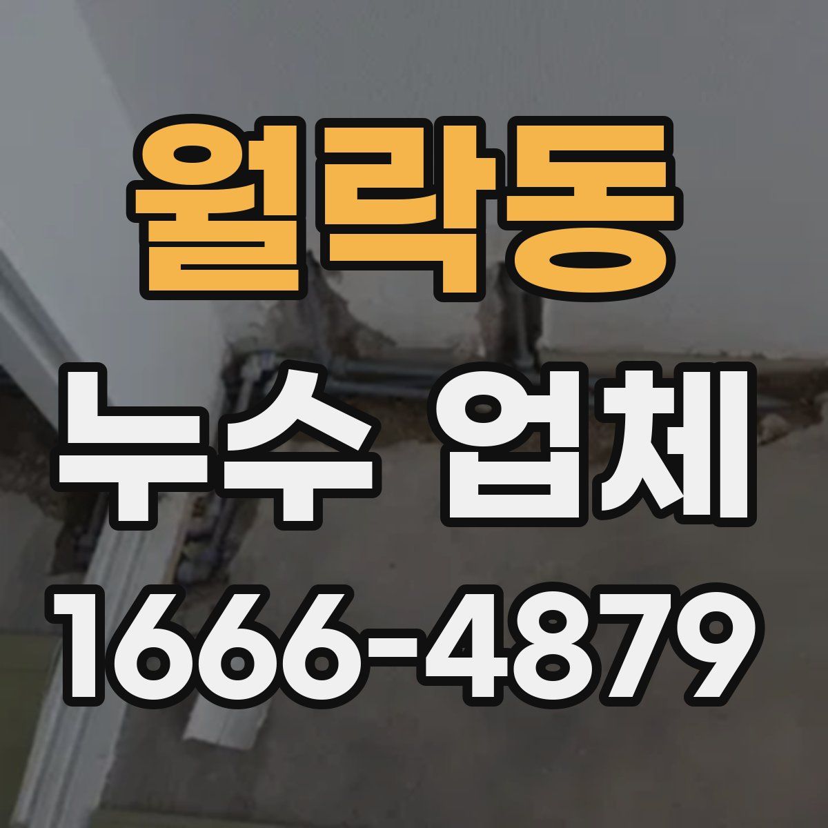 월락동 누수 업체