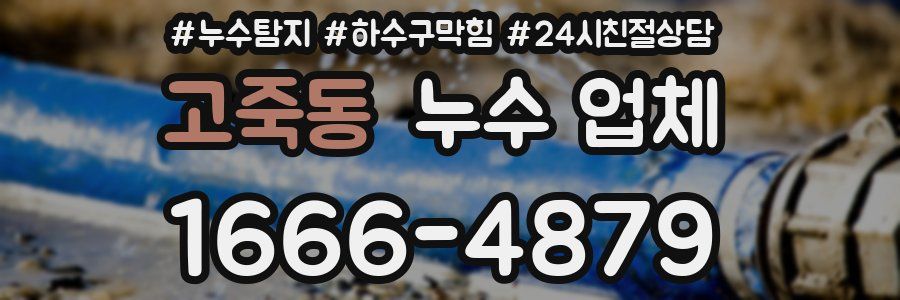 고죽동 누수 업체