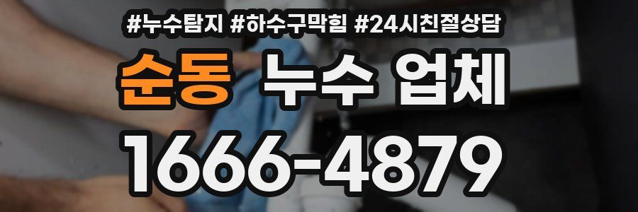 순동 누수 업체