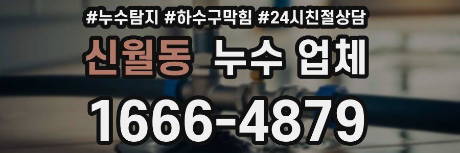 신월동 누수 업체