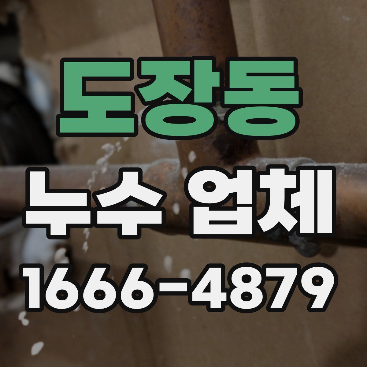 도장동 누수 업체