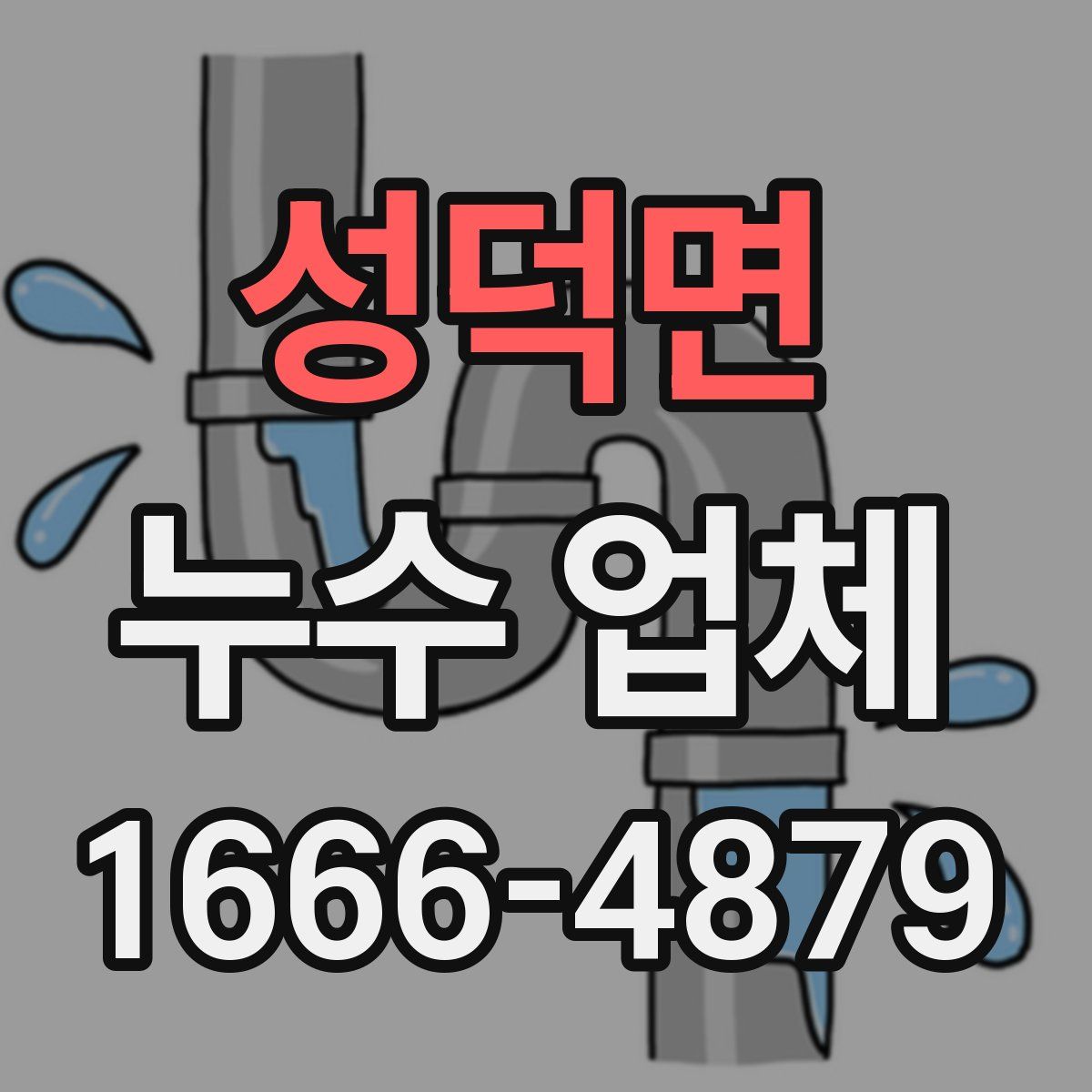성덕면 누수 업체