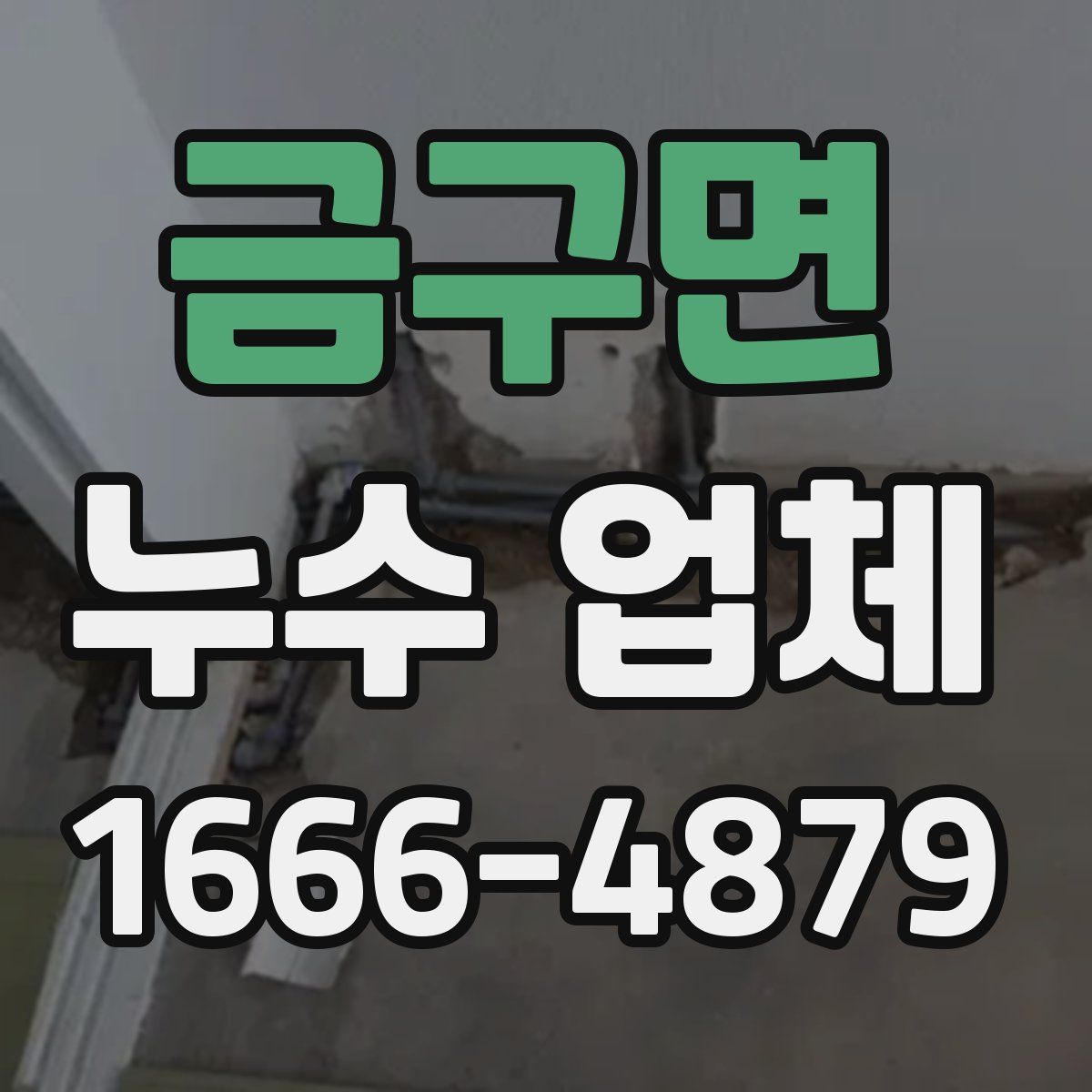 금구면 누수 업체