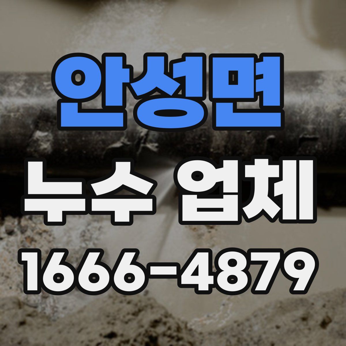 안성면 누수 업체