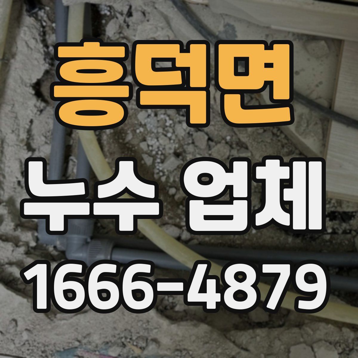흥덕면 누수 업체