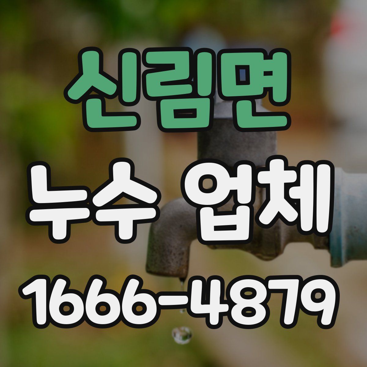 신림면 누수 업체