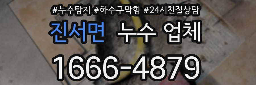 진서면 누수 업체