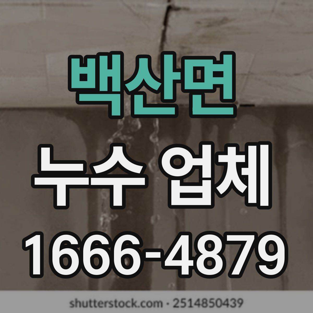 백산면 누수 업체