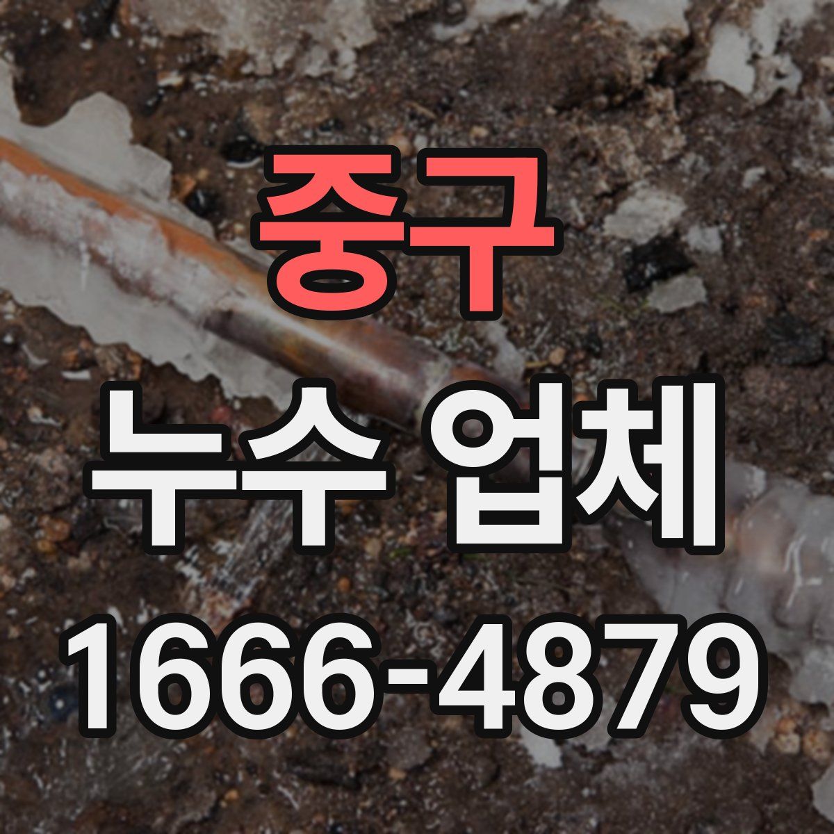 중구 누수 업체