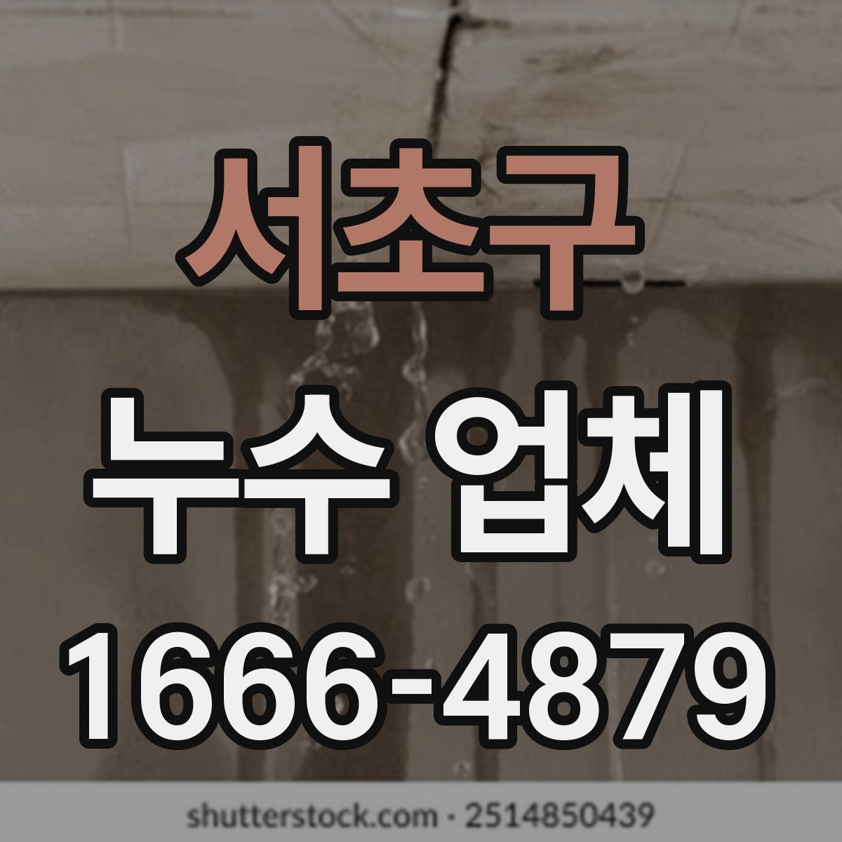 서초구 누수 업체