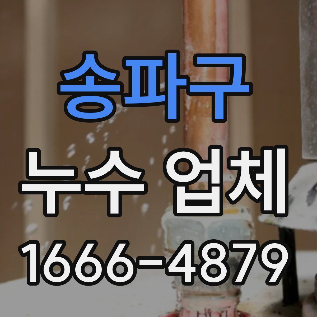송파구 누수 업체