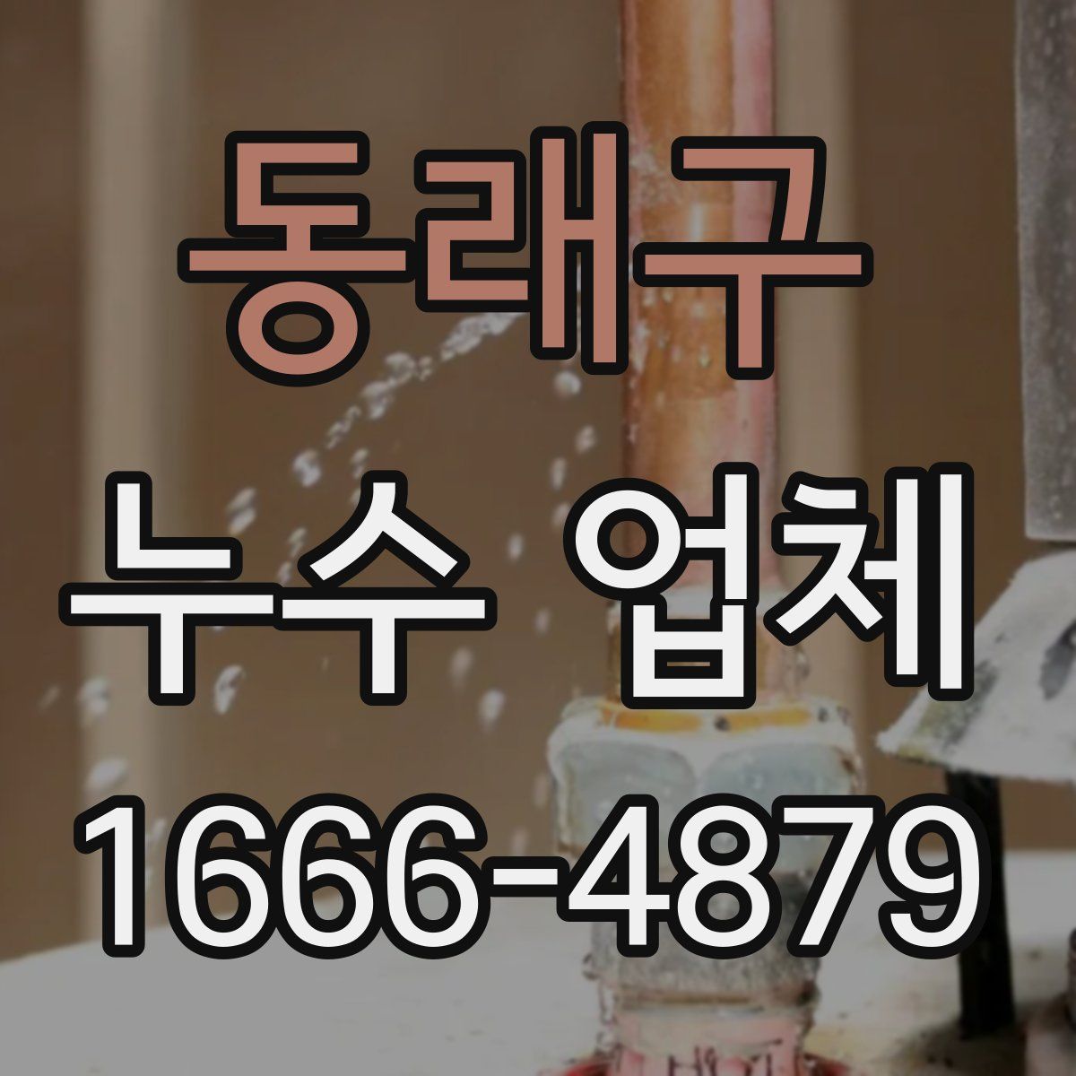 동래구 누수 업체