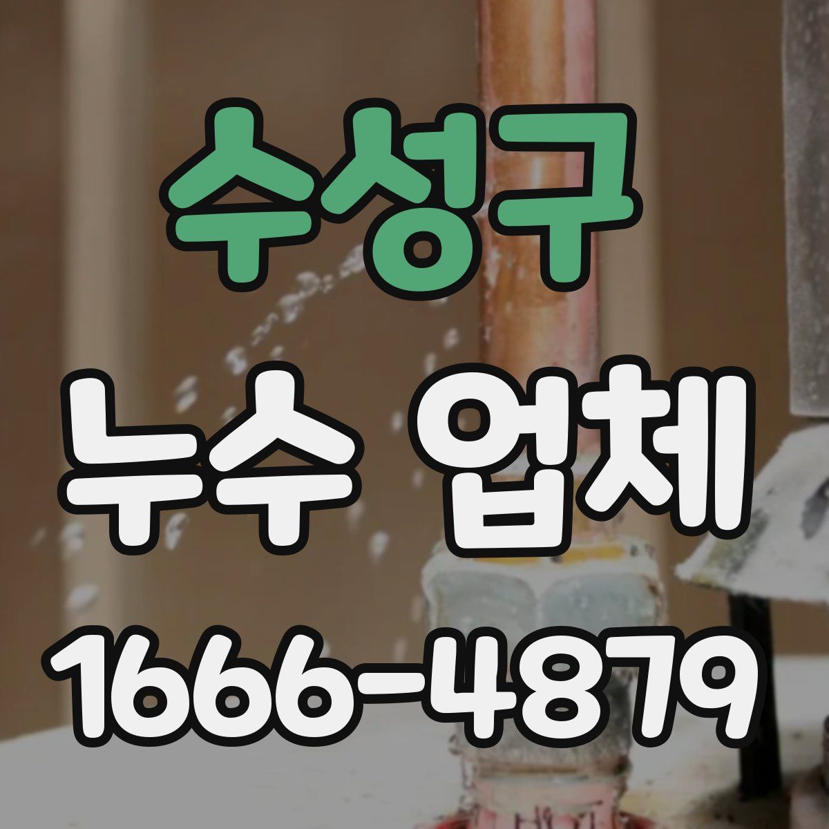 수성구 누수 업체