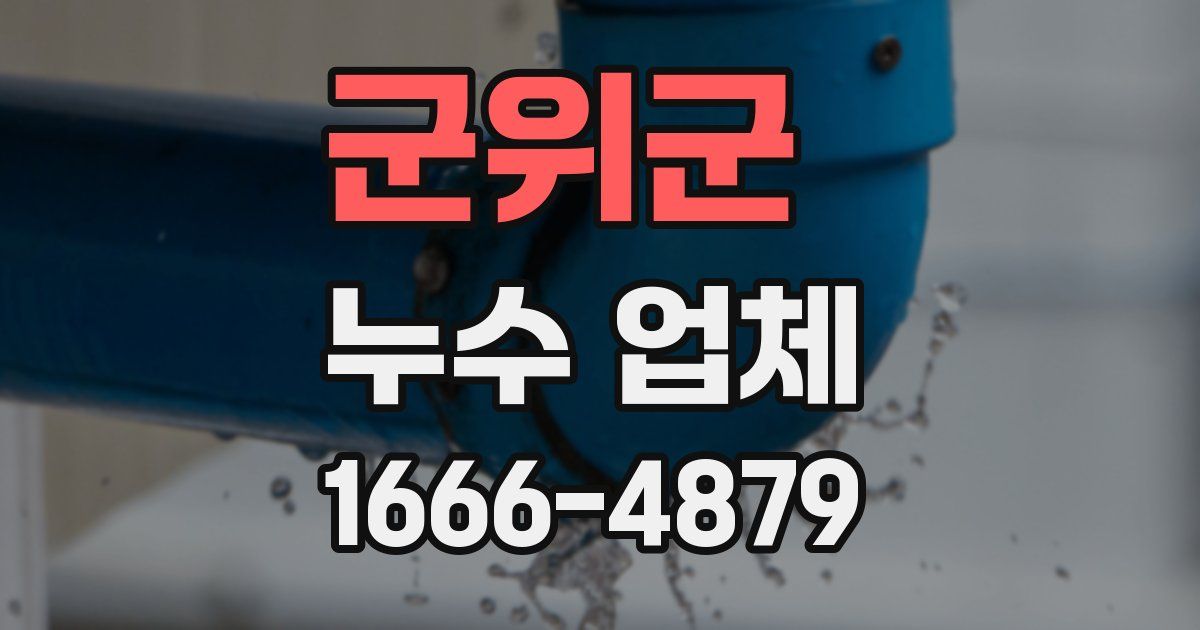 군위군 누수 업체