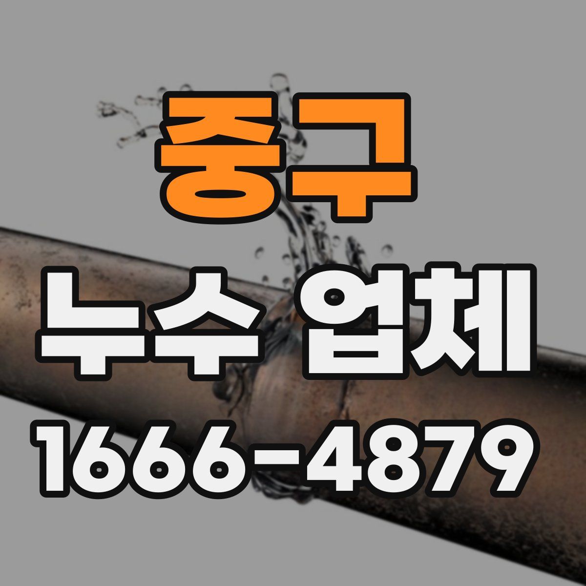 중구 누수 업체