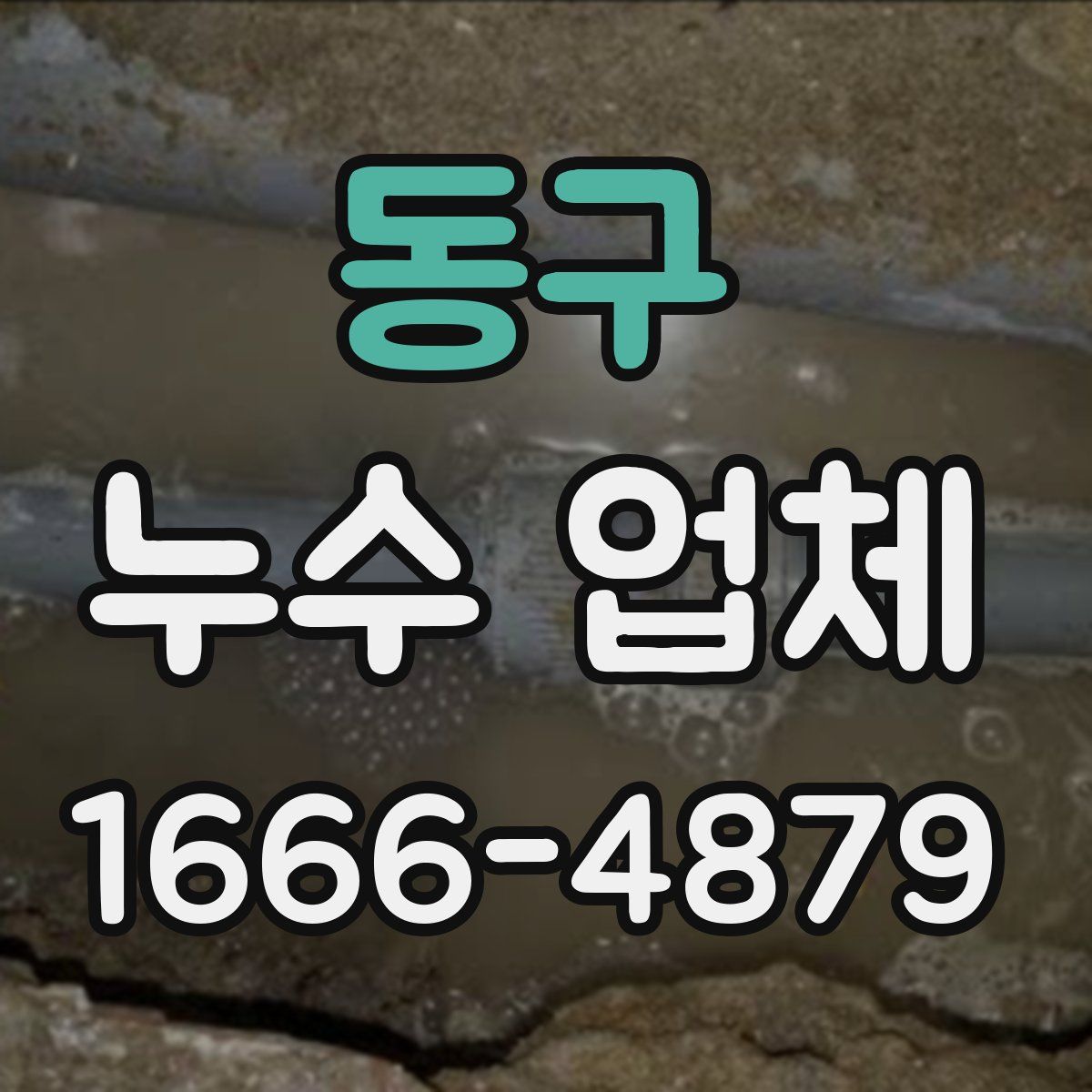 동구 누수 업체
