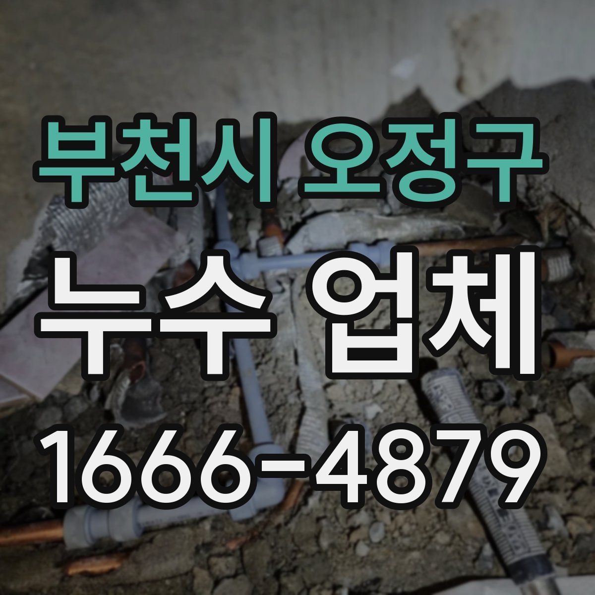 부천시 오정구 누수 업체