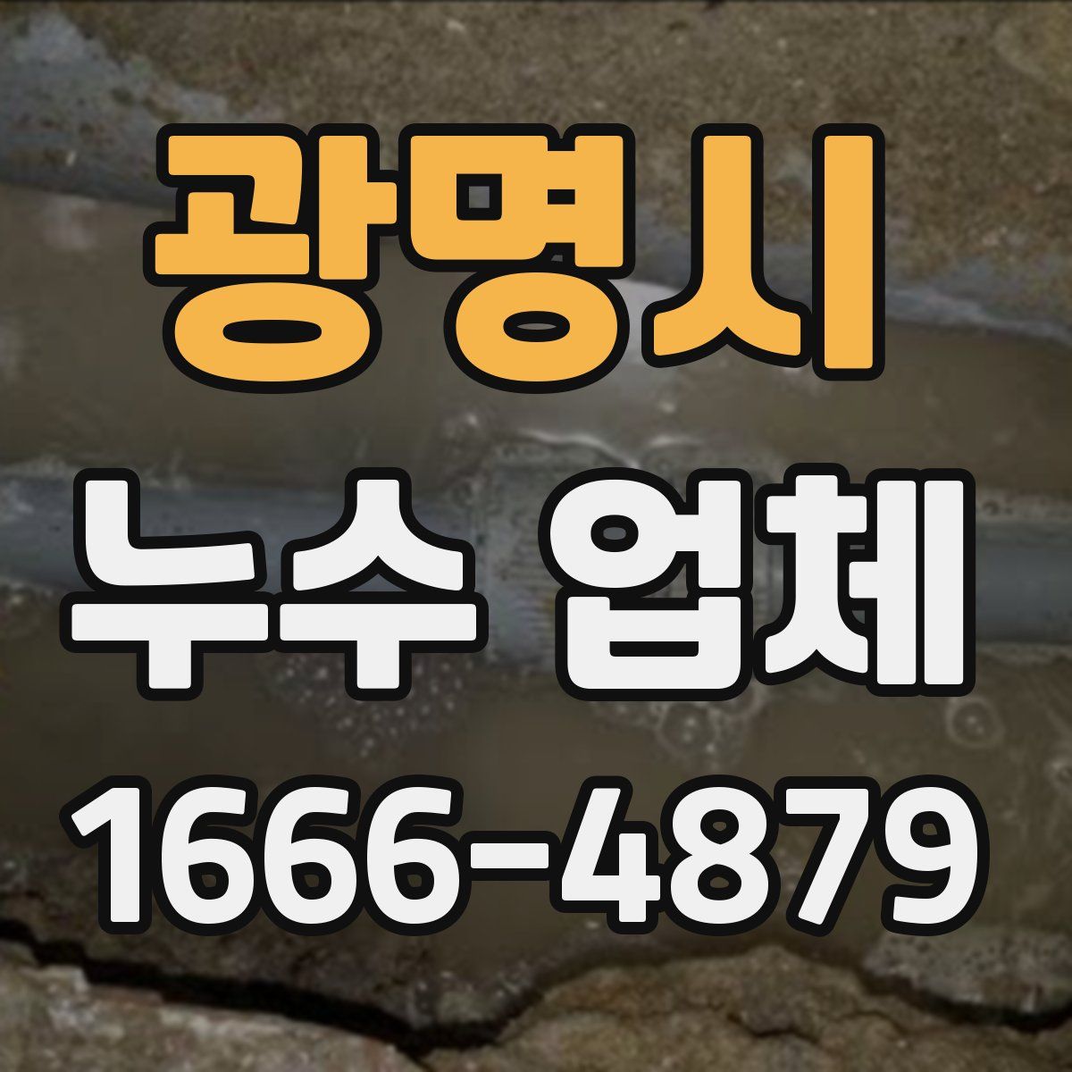 광명시 누수 업체