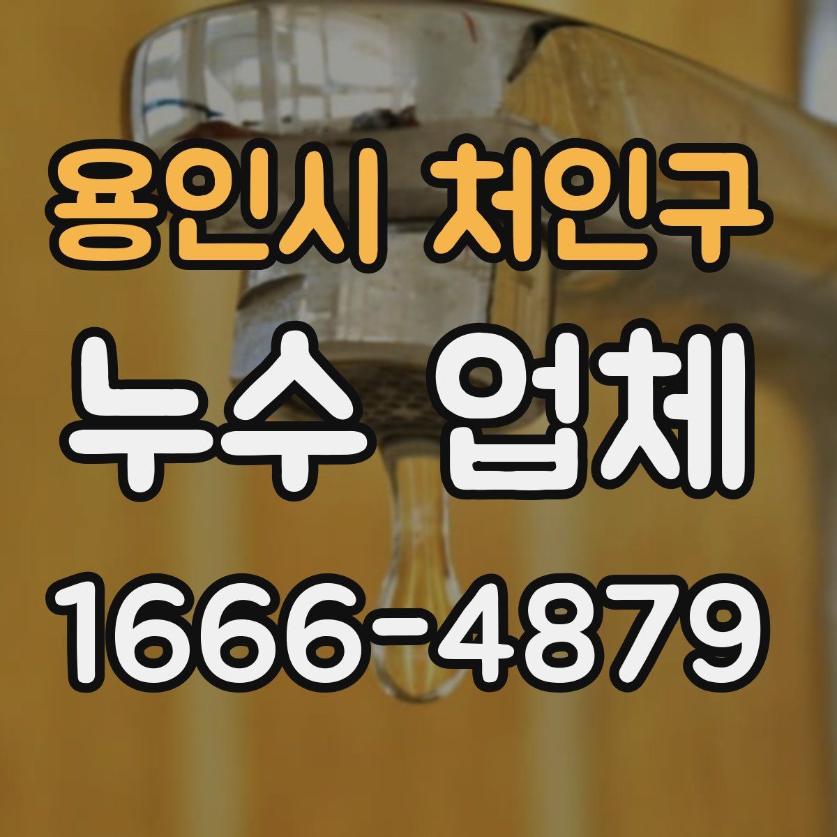 용인시 처인구 누수 업체
