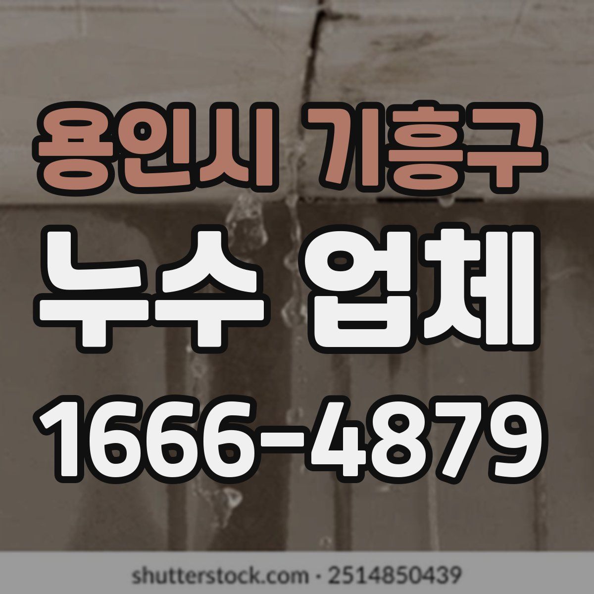 용인시 기흥구 누수 업체