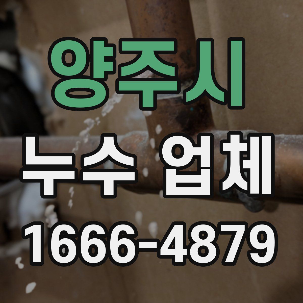 양주시 누수 업체